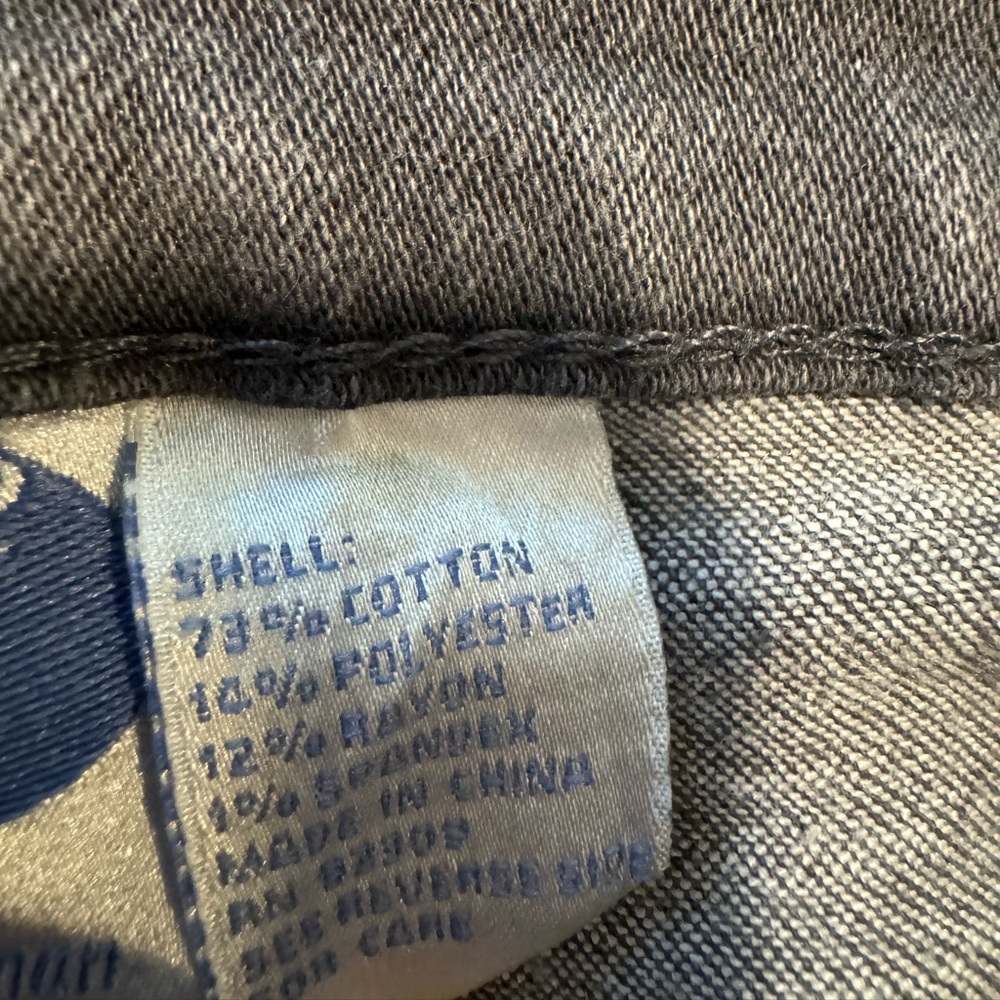 NWT Diane Gilman DG2 Women's Gray Jeans, size 12 - Picture 5 of 5